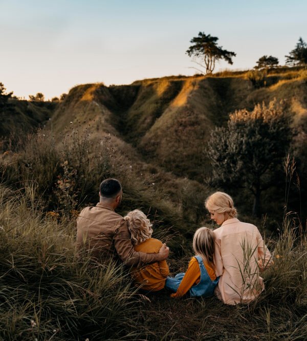 Family experience on safari